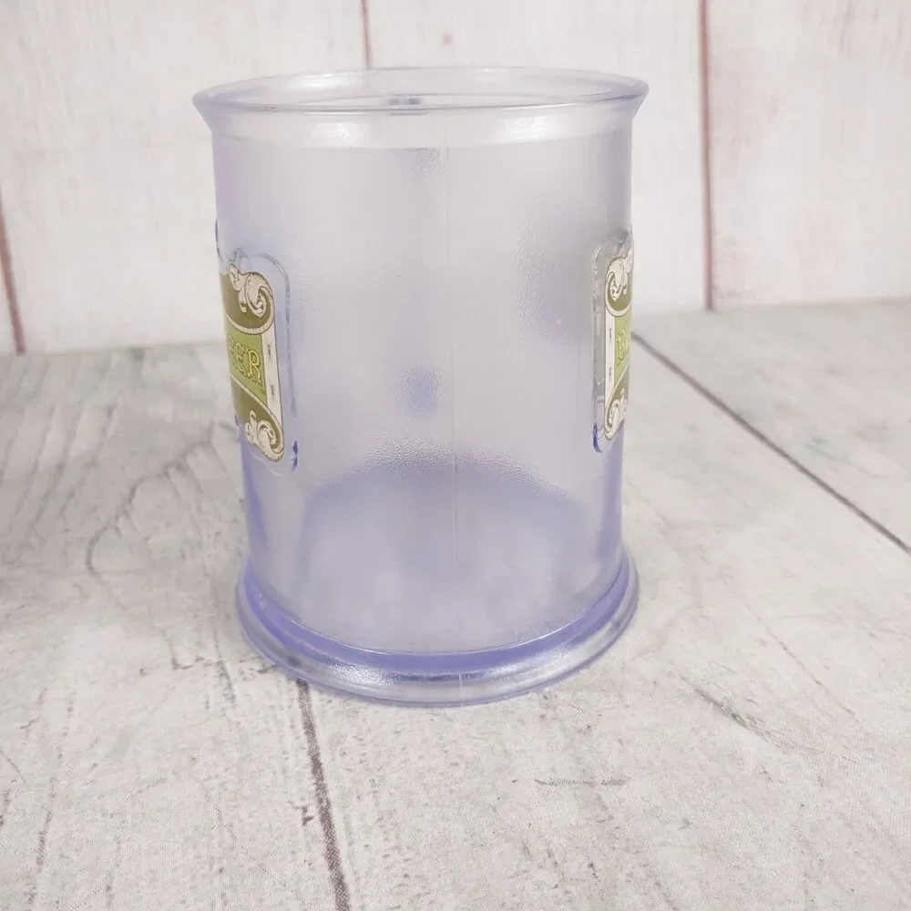 Universal Studios Harry Potter Butterbeer Mug Souvenir Cup Purple Tint USED